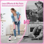 Cordless Electric Spin Scrubber with 8 Brush Heads