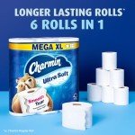 Charmin Ultra Soft Toilet Paper, 18 Mega Rolls