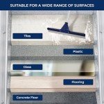 17.5" Heavy Duty Floor Squeegee with 62" Handle