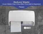 Double Roll Wall-Mount Toilet Paper Dispenser