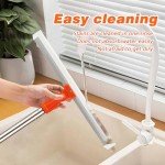 Heavy-Duty Floor Squeegee with Long Handle