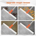 Heavy-Duty Floor Squeegee with Long Handle