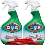 Multi-Surface Bleach Spray and Microfiber Cloth Set