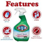 Multi-Surface Bleach Spray and Microfiber Cloth Set