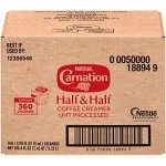 Carnation Coffee Creamer Half and Half Pack of 360