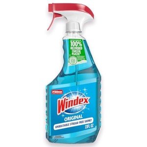 Windex Glass Cleaner Spray Bottle, 23 Fl Oz