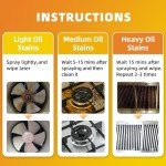 Jocecury 500ml Kitchen Degreaser Foam Spray