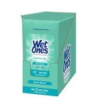 Sensitive Skin Wet Wipes Travel Case - 20 Count