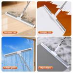 65" Floor Squeegee for Quick Pet Hair Removal