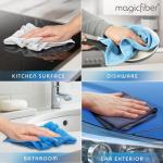 MagicFiber 12-Pack Microfiber Cleaning Cloths, 13"x13