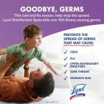 Lysol Disinfectant Spray, Lavender & Cotton Blossom, 19 Oz