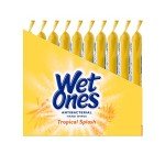 Wet Ones Tropical Splash Antibacterial Hand Wipes - 10 Pack