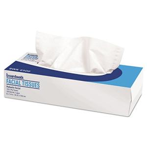 Boardwalk 6500 2-Ply Facial Tissue, Flat Box