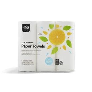 Whole Foods Jumbo Paper Towels, 75 Sheets, 6 Rolls