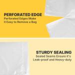 Bulk 12-16 Gallon High Density Trash Bags