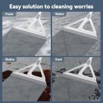 Magic Broom and Squeegee for Easy Floor Cleaning