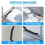 14-Piece V Shape Crevice Cleaning Brush Set