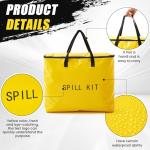 Dansydaisy Universal Portable Spill Kit Bag