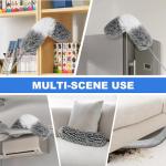 Microfiber Duster Set with Extension Pole - 4PCS