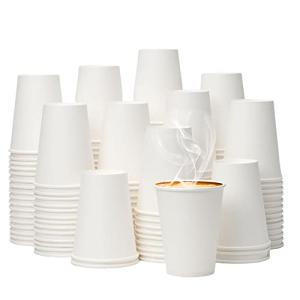 YEEHAW 300 Pack Disposable Coffee Cups, 12 oz