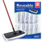 Reusable Microfiber Mop Pads for O-Cedar Mops - 2 Pack
