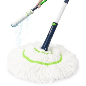 BOOMJOY Self-Wringing Twist Mop for Easy Cleaning