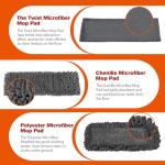 15.74" Dust Mop with 3 Washable Pads