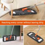 15.74" Dust Mop with 3 Washable Pads