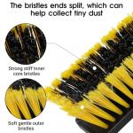 24" Heavy Duty Push Broom with Long Handle