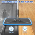 BPAWA Microfiber Mop with 4 Washable Pads