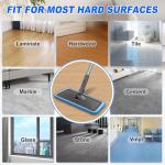 BPAWA Microfiber Mop with 4 Washable Pads