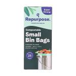 3 Gallon Compostable Trash Bags, 25 Count