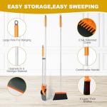 Dirty Fox Broom and Dustpan Set - 54 Inch Handle