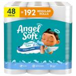 Angel Soft Fresh Linen Scent Toilet Paper, 48 Mega Rolls