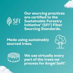 Angel Soft Fresh Linen Scent Toilet Paper, 48 Mega Rolls