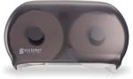 Dual Dispenser Plastic Tissue Holder - Black Pearl