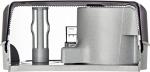Dual Dispenser Plastic Tissue Holder - Black Pearl