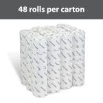 COASTWIDE 2-Ply Recycled Toilet Paper, 48-Pack