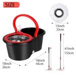 360 Spin Mop and Bucket Set with Replacements
