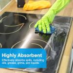 UNIMADE Blue Microfiber Cleaning Cloths, 150 Sheets