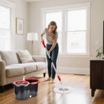 360 Spin Mop and Bucket Set with Replacements