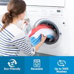 UNIMADE Blue Microfiber Cleaning Cloths, 150 Sheets