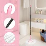 XXFLOWER Heavy Duty Self-Wringing Microfiber Mop