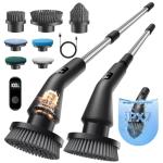 Leebein Cordless Spin Scrubber with 7 Brush Heads