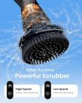 Leebein Cordless Spin Scrubber with 7 Brush Heads