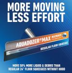 Unger AquaDozer 24” Floor Squeegee for Cleanup