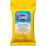 Clorox On-The-Go Disinfecting Wipes, Crisp Lemon