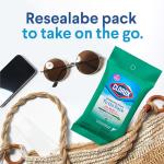 Clorox On-The-Go Disinfecting Wipes, Crisp Lemon