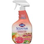 Clorox Scentiva Multi Surface Cleaner, Spray Bottle, Bleach Free, Tahitian Grapefruit Splash, 32 Oz (32368), 2.24 Fl Oz