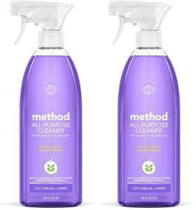 Method All-Purpose Cleaner, French Lavender, 28 Ounce, 1 pack, Packaging May Vary (Pack of 2)